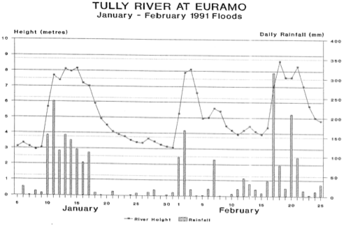 Flood Jan 1991: Tully River